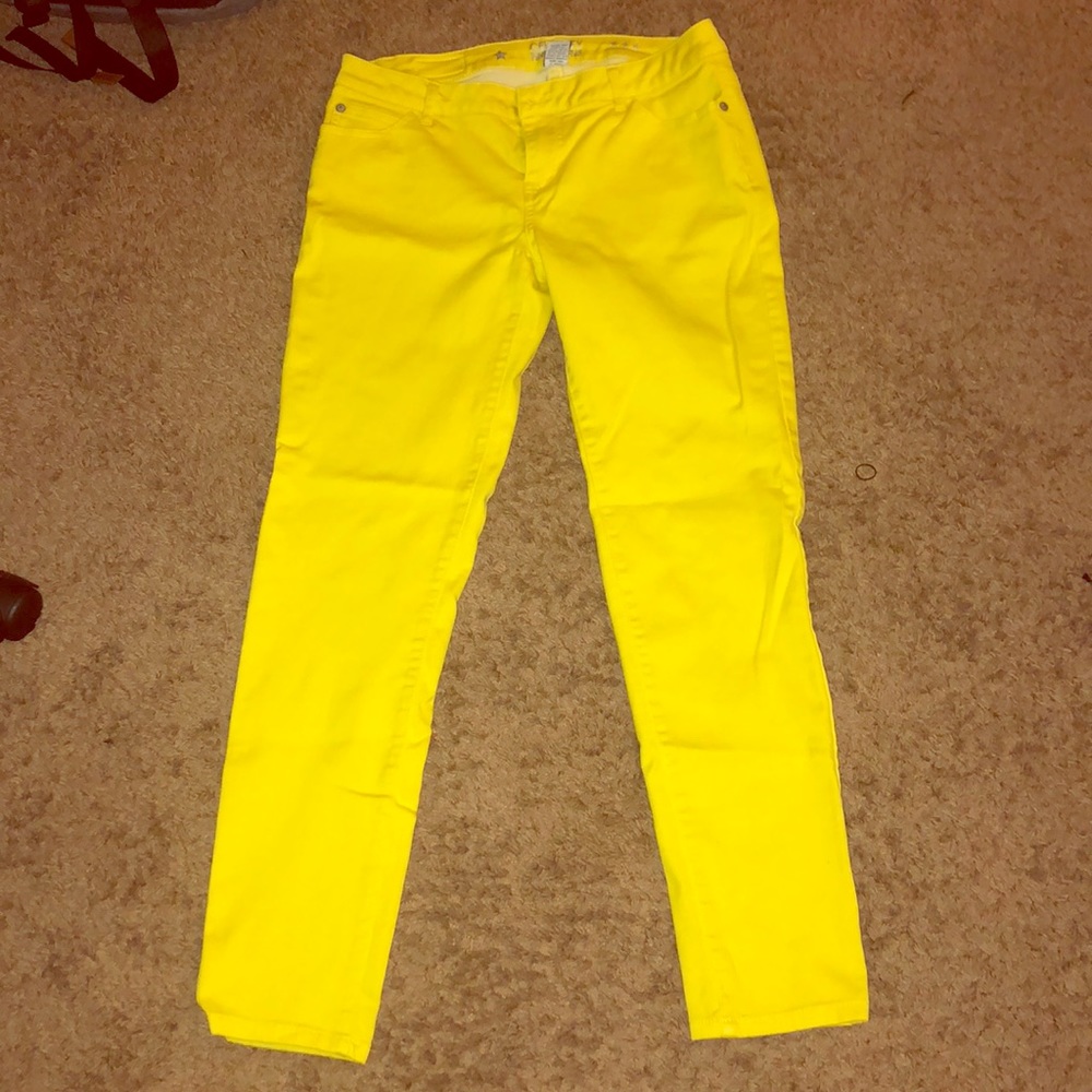 Yellow Jeans- Junior Size 13